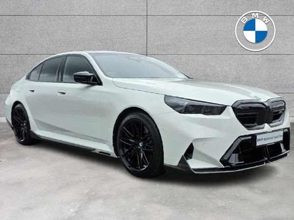 BMW M5 Saloon, Petrol Plug-in Hybrid, 2025, White