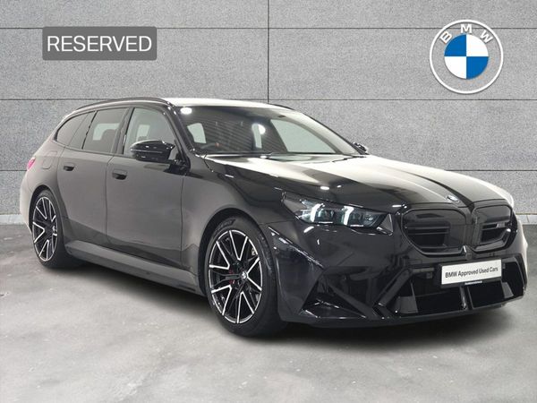 BMW M5 Estate, Petrol Plug-in Hybrid, 2025, Black