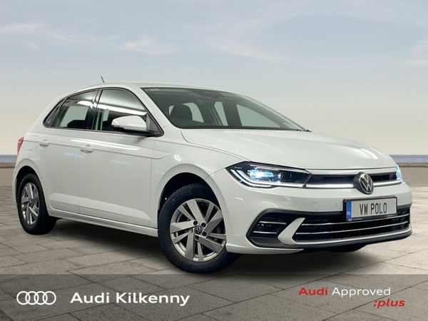 Volkswagen Polo Hatchback, Petrol, 2023, White
