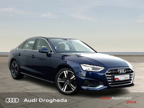 Audi A4 Saloon, Diesel, 2023, Blue