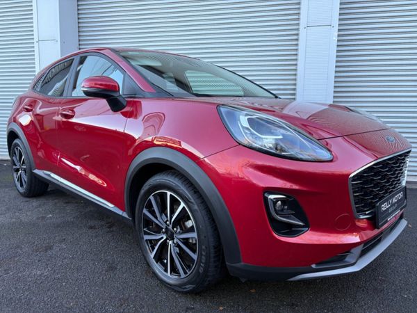 Ford Puma MPV, Petrol Hybrid, 2022, Red