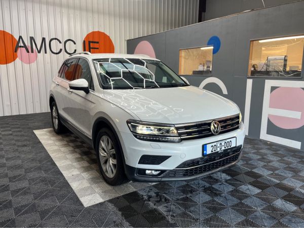 Volkswagen Tiguan SUV, Diesel, 2020, White