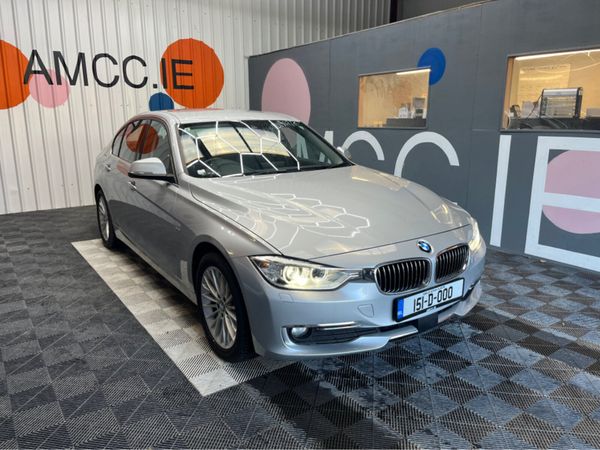 BMW 3-Series Saloon, Diesel, 2015, Silver