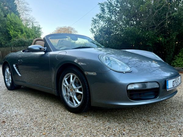 Porsche Boxster Convertible, Petrol, 2007, Grey