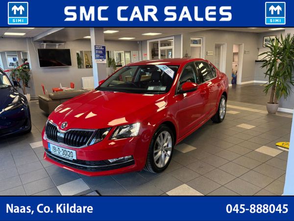 Skoda Octavia Hatchback, Diesel, 2019, Red