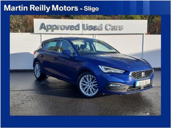 SEAT Leon Hatchback, Petrol Plug-in Hybrid, 2021, Blue