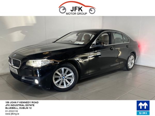 BMW 5-Series Saloon, Diesel, 2016, Black