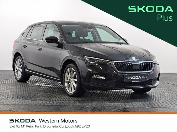 Skoda Scala Hatchback, Petrol, 2022, Black