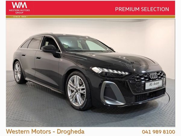 Audi A5 Estate, Diesel, 2025, Black