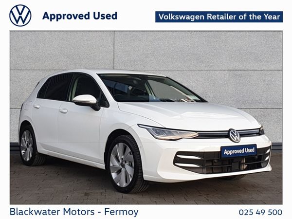 Volkswagen Golf Estate, Petrol Hybrid, 2025, White