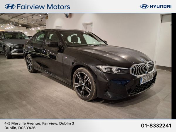 BMW 3-Series Saloon, Petrol Plug-in Hybrid, 2025, Black
