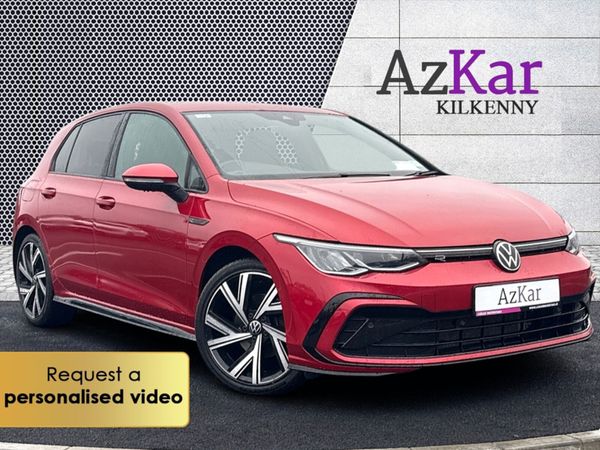 Volkswagen Golf Hatchback, Petrol, 2021, Red