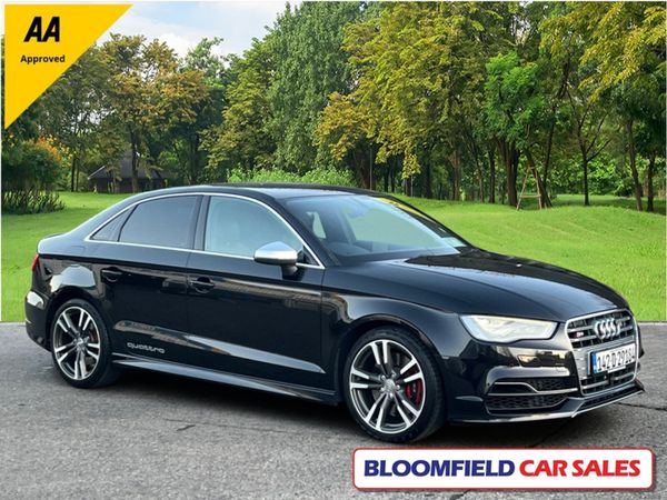 Audi S3 Saloon, Petrol, 2014, Black