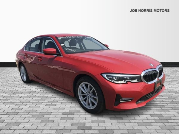 BMW 3-Series Saloon, Diesel, 2019, Red