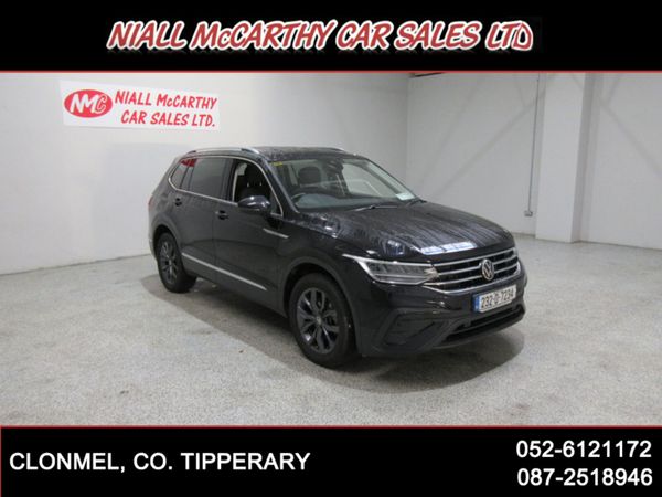Volkswagen Tiguan Allspace SUV, Diesel, 2023, Black