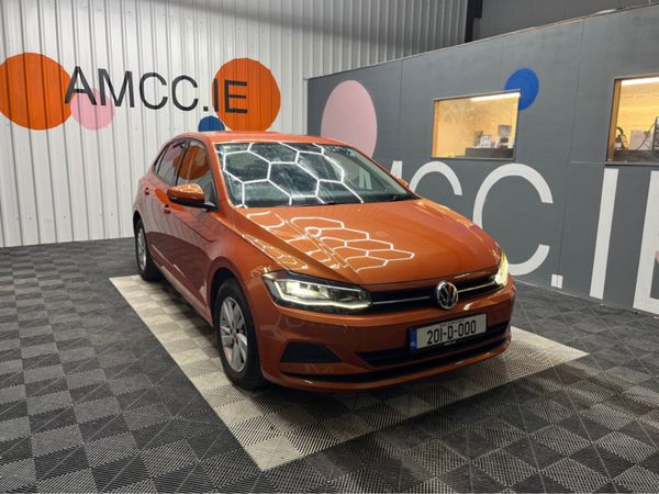 Volkswagen Polo Hatchback, Petrol, 2020, Orange