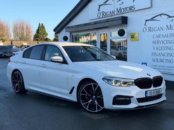 BMW 5-Series Saloon, Diesel, 2017, White