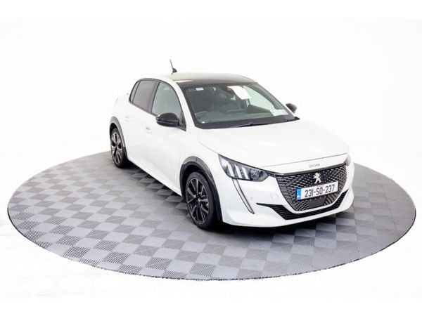 Peugeot 208 Hatchback, Electric, 2023, White