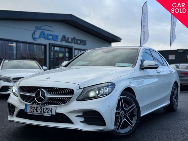 Mercedes-Benz C-Class Saloon, Diesel, 2018, White