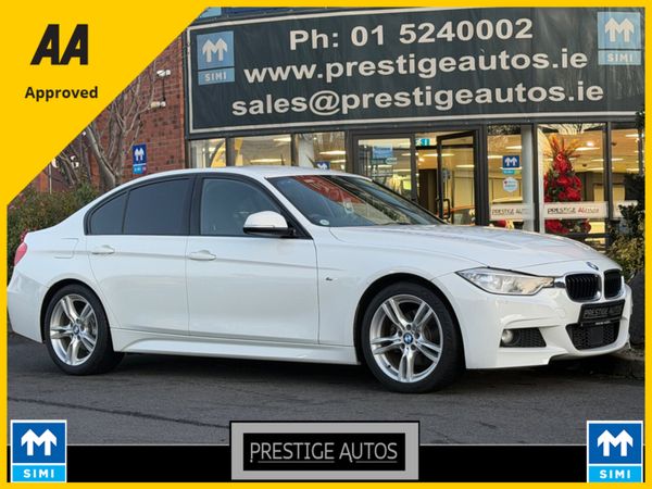 BMW 3-Series Saloon, Diesel, 2015, White