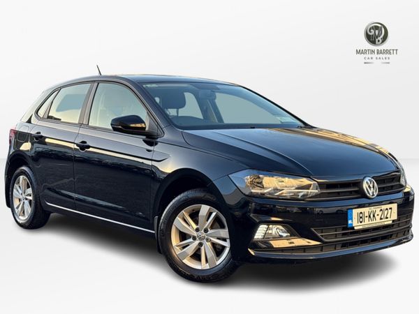 Volkswagen Polo Hatchback, Petrol, 2018, Black