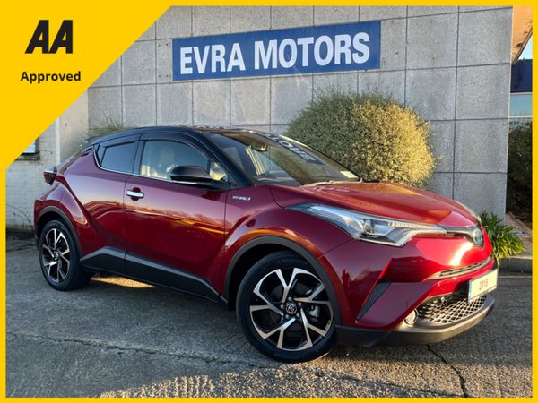 Toyota C-HR SUV, Petrol Hybrid, 2018, Red