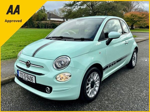 Fiat 500 Hatchback, Petrol, 2017, Green