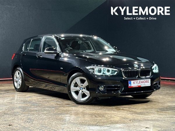 BMW 1-Series Hatchback, Petrol, 2017, Black