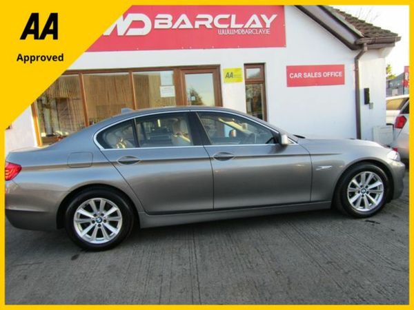 BMW 5-Series Saloon, Diesel, 2013, Grey