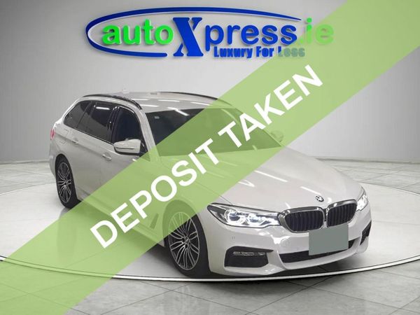 BMW 5-Series Estate, Diesel, 2019, White