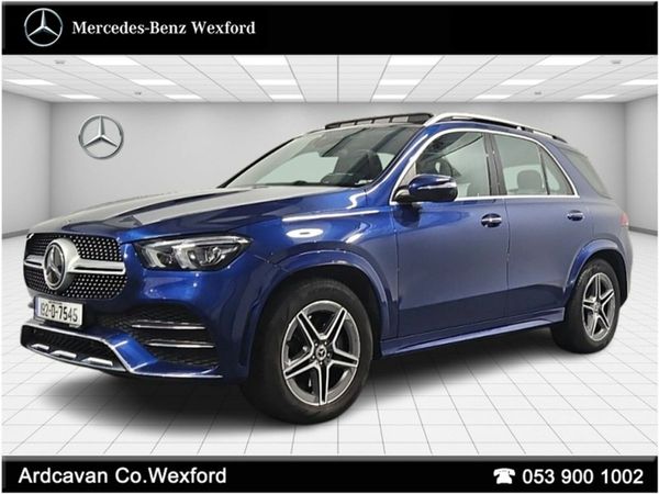 Mercedes-Benz GLE SUV, Diesel, 2019, Blue