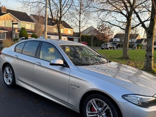 BMW 5-Series Saloon, Diesel, 2013, Silver