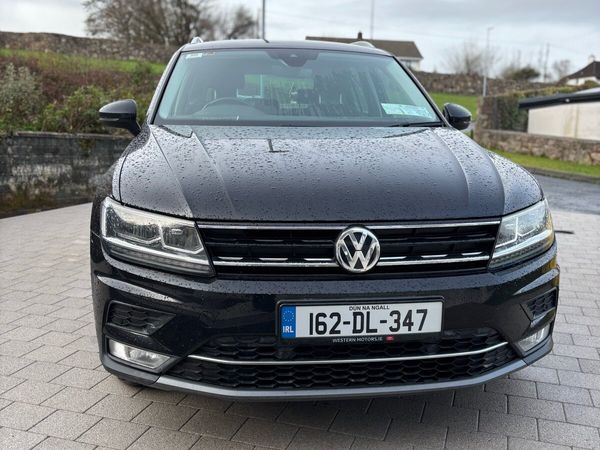 Volkswagen Tiguan SUV, Diesel, 2016, Black