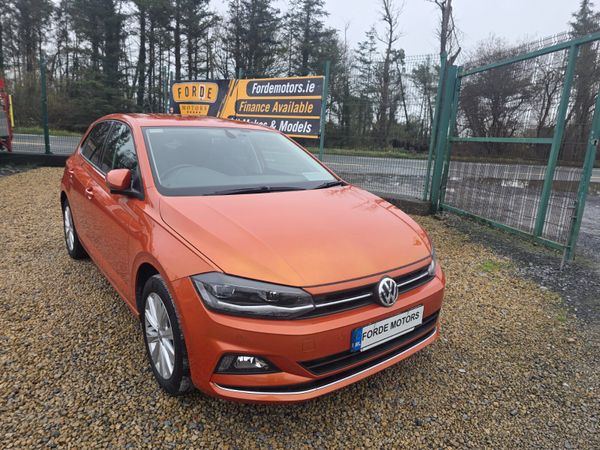 Volkswagen Polo Hatchback, Petrol, 2018, Orange