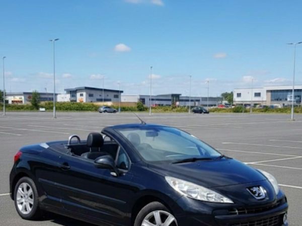 Peugeot 207 Convertible, Petrol, 2007, Black
