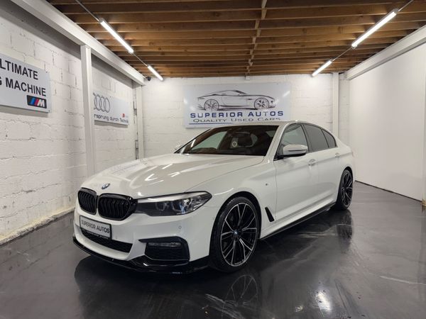 BMW 5-Series Saloon, Diesel, 2018, White
