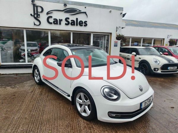 Volkswagen Beetle Hatchback, Diesel, 2013, White