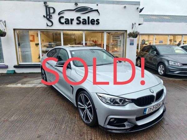 BMW 4-Series Coupe, Diesel, 2017, Silver