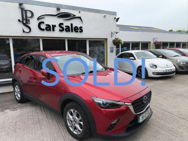 Mazda CX-3 SUV, Petrol, 2019, Red