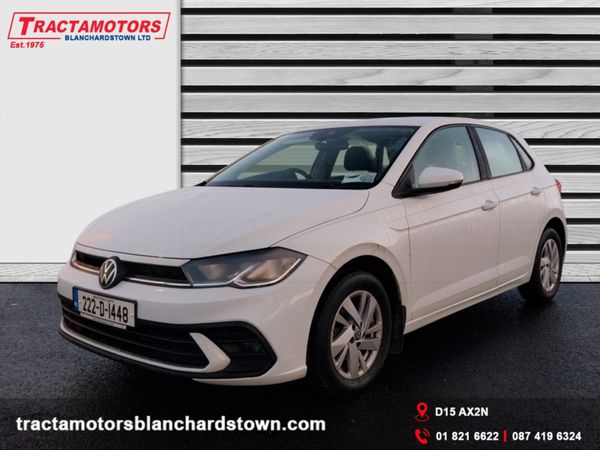 Volkswagen Polo Hatchback, Petrol, 2022, White