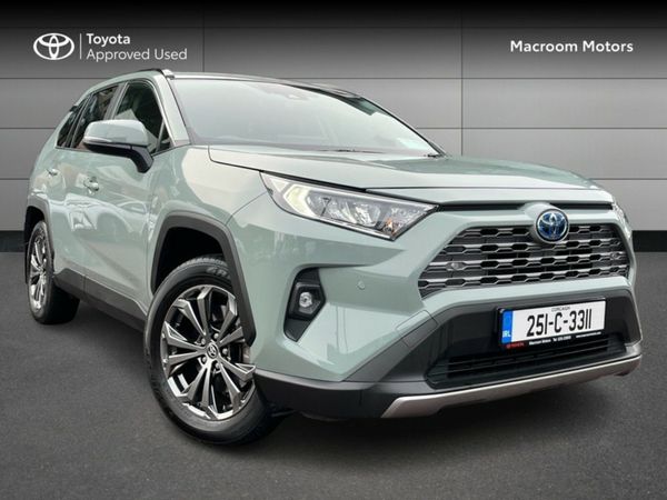 Toyota RAV4 SUV, Petrol Hybrid, 2025, Green