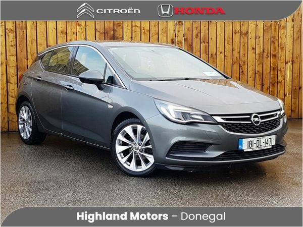 Opel Astra Hatchback, Petrol, 2018, Grey