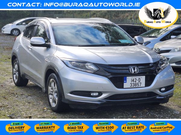 Honda Vezel SUV, Petrol Hybrid, 2014, Silver