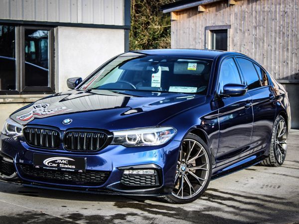 BMW 5-Series Saloon, Diesel, 2017, Blue