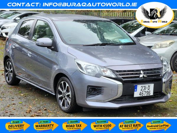 Mitsubishi Mirage Hatchback, Petrol, 2023, Grey