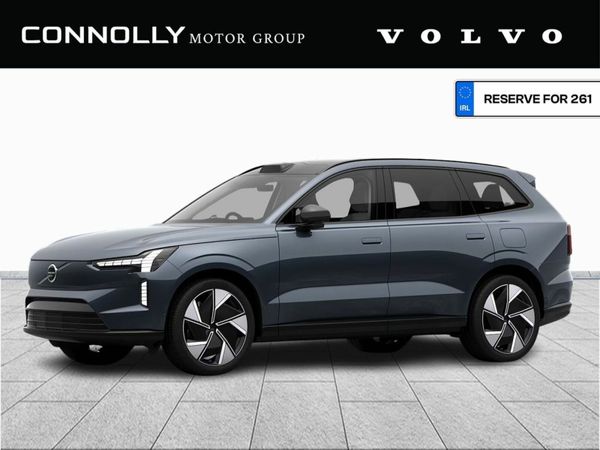 Volvo EX90 SUV, Electric, 2026, Blue