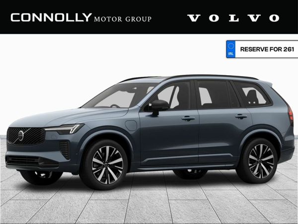 Volvo XC90 SUV, Petrol Plug-in Hybrid, 2026, Blue