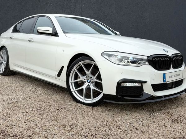 BMW 5-Series Saloon, Diesel, 2017, White
