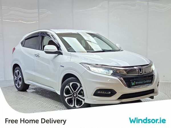 Honda Vezel SUV, Petrol Hybrid, 2019, White