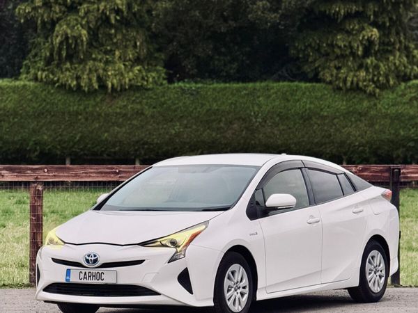 Toyota Prius Saloon, Petrol Plug-in Hybrid, 2016, White